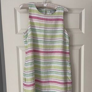 Tommy Bahama 100% Linen Shift, Fully Lined, Size Small